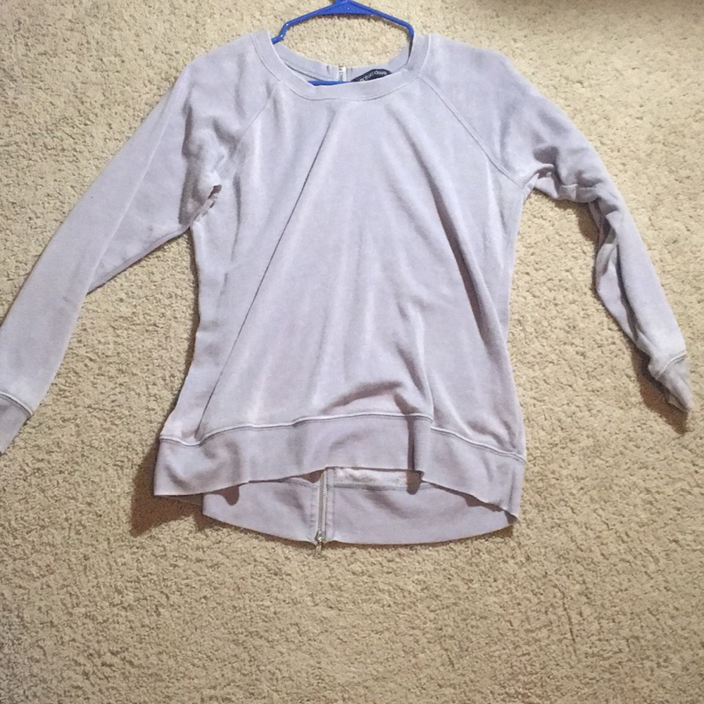 zip up long sleeve sweater